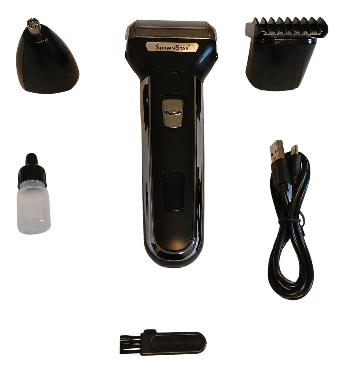 Miniatura Maquina Cortar Cabelo Barba E Pelos Nariz Xsd-271