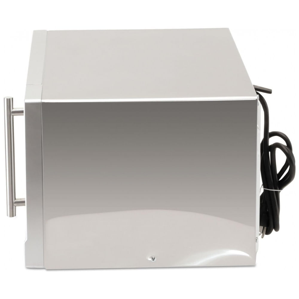 Miniatura Micro ondas de Bancada 31 Litros Multifuncional de Aço Inoxidável, 1000W, 110v, AVANTI Avant MO1108SST, Prateado