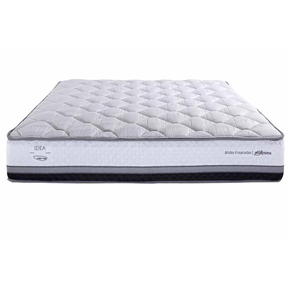 Colchão Queen Molas Ensacadas Masterpocket La Playa C1634 Malha Pillow Top (158x198x28) - Herval
