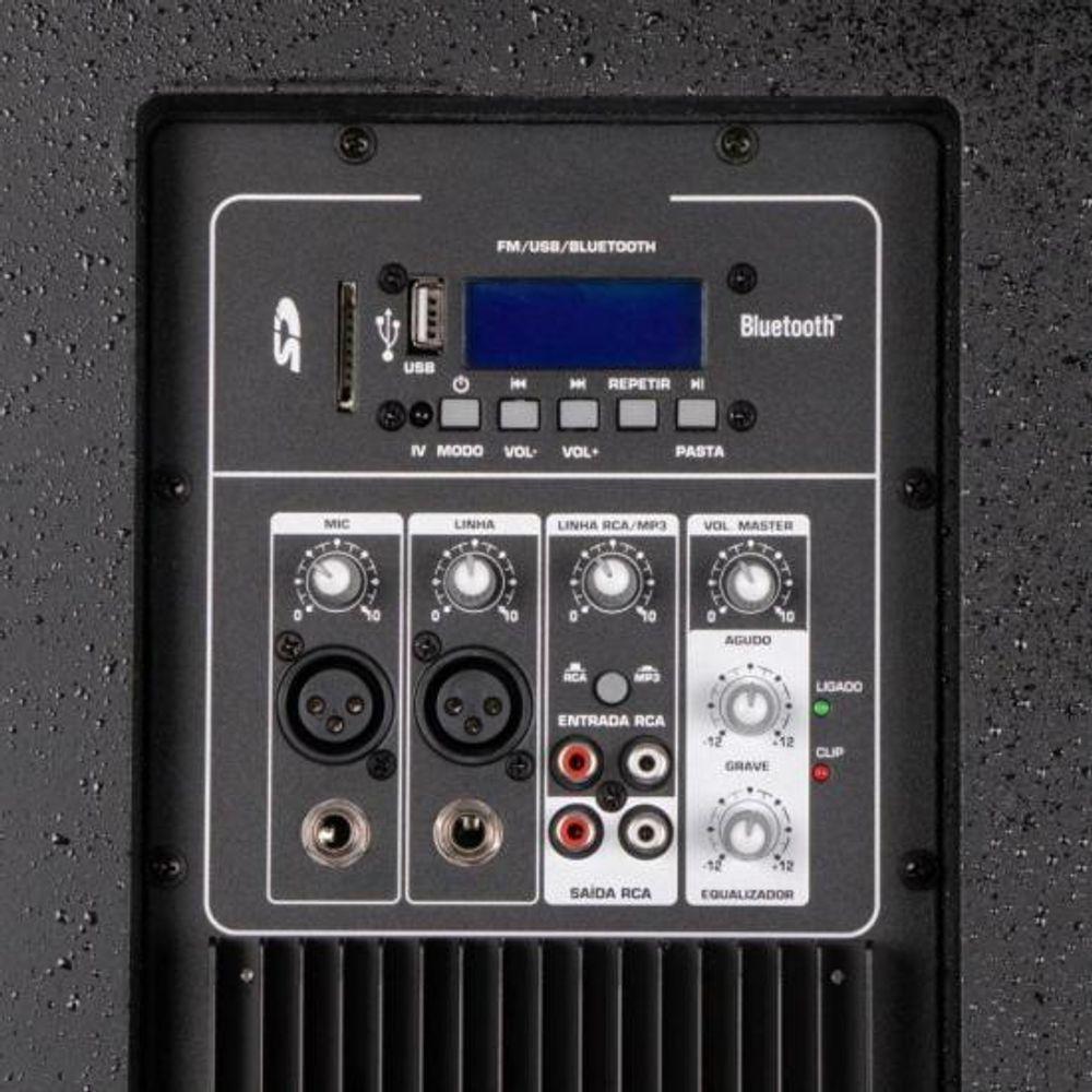 Caixa Acústica Ativa Hayonik Cpx 12a 12" Falante E Driver Jbl [f002]