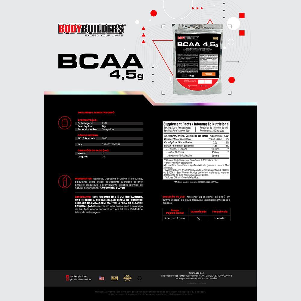 Miniatura Kit 2 6 Six Protein 2Kg+ Bcaa 1Kg Tangerina+ Power
