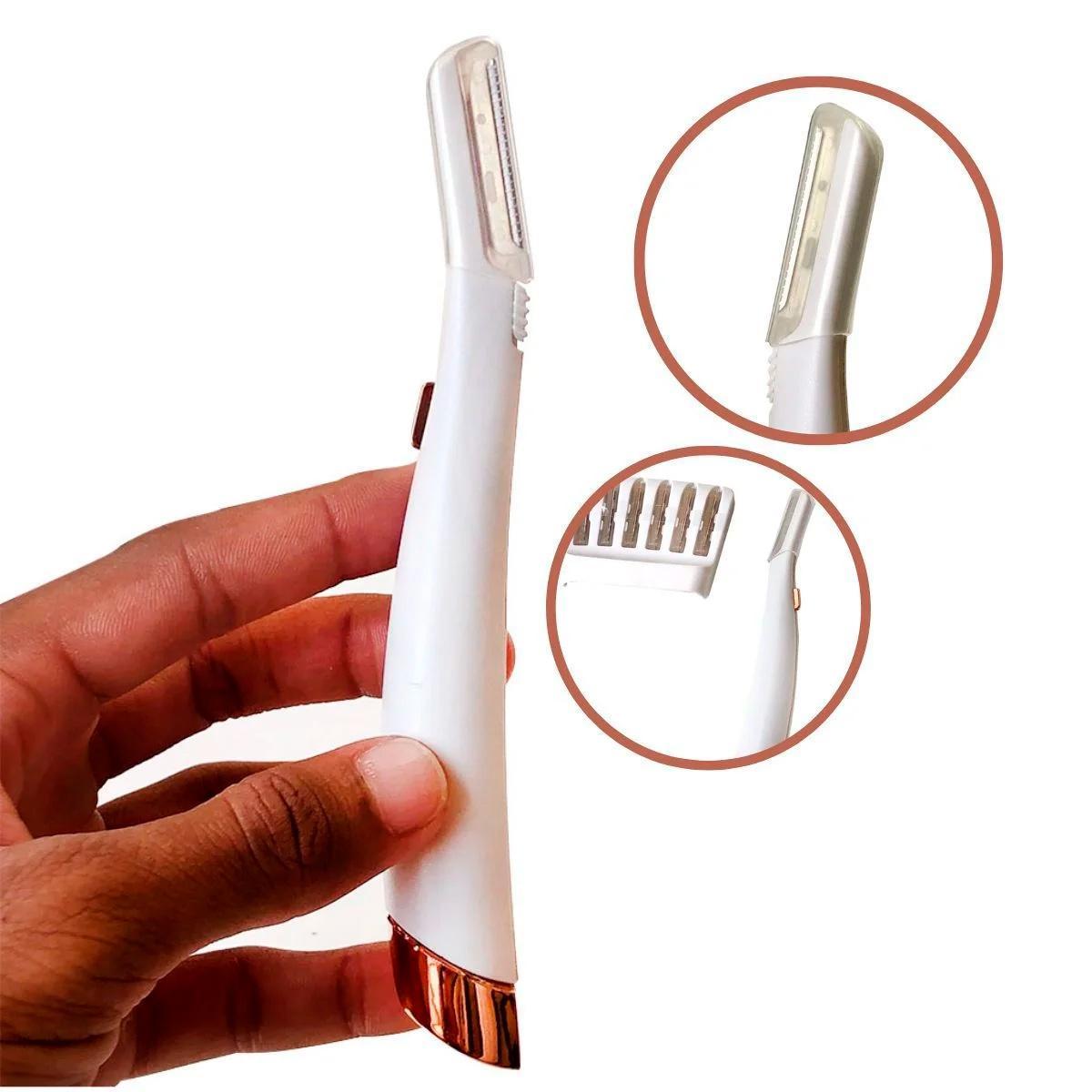 Miniatura Esfoliador Facial Com Lâmina Para Rosto Feminino