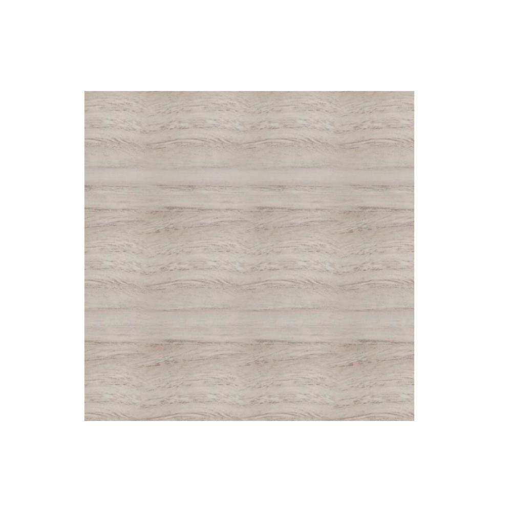 Miniatura Mesa Pisa Beta Bistrô Fratini 107,50cm (a) Disco Redondo Inox Tampo Mdp Quadrado Castanheira 60cm(l)