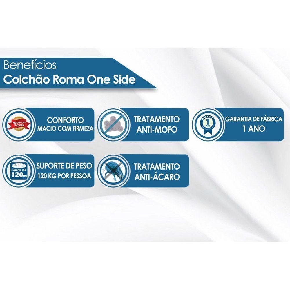 Miniatura Cama Box Casal: Colchão Molas Ensacadas Luckspuma Masterpocket Roma + Base Crc Suede Black(138x188)