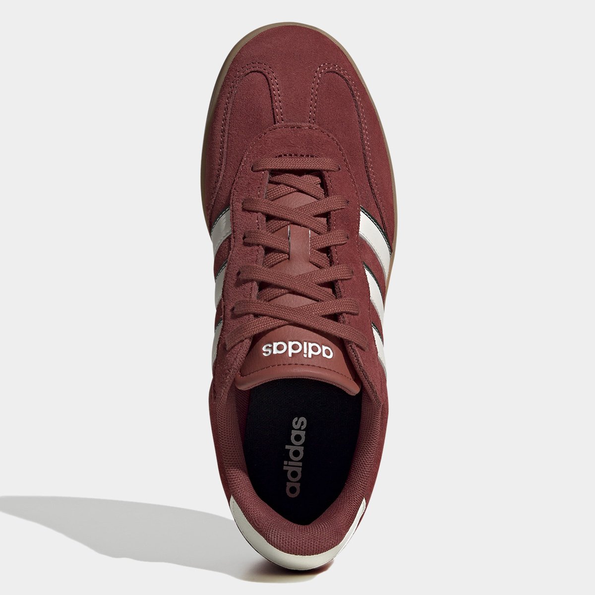 Miniatura Tênis Adidas Barreda Masculino Vermelho+Branco - 38