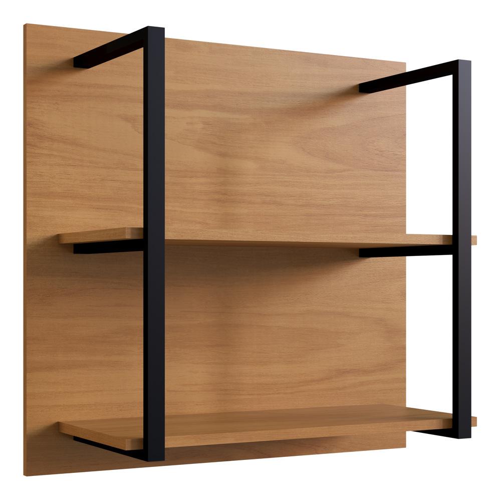 Miniatura Painel com 2 Prateleiras 70cm MDF Ibiza Multimóveis CR6022 Nature