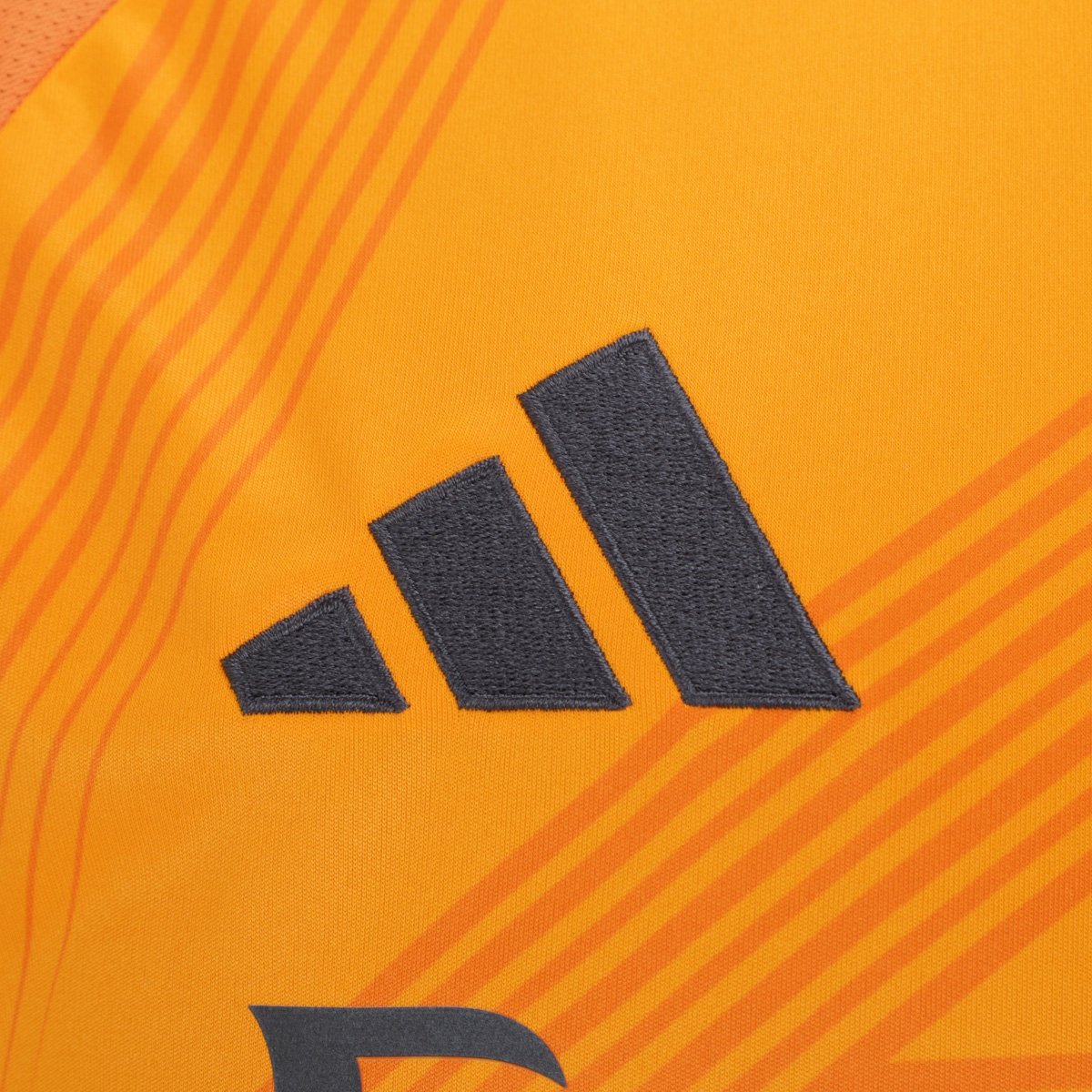 Miniatura Camisa Real Madrid Away 24/25 s/n° Torcedor Adidas Masculina Laranja - EGG
