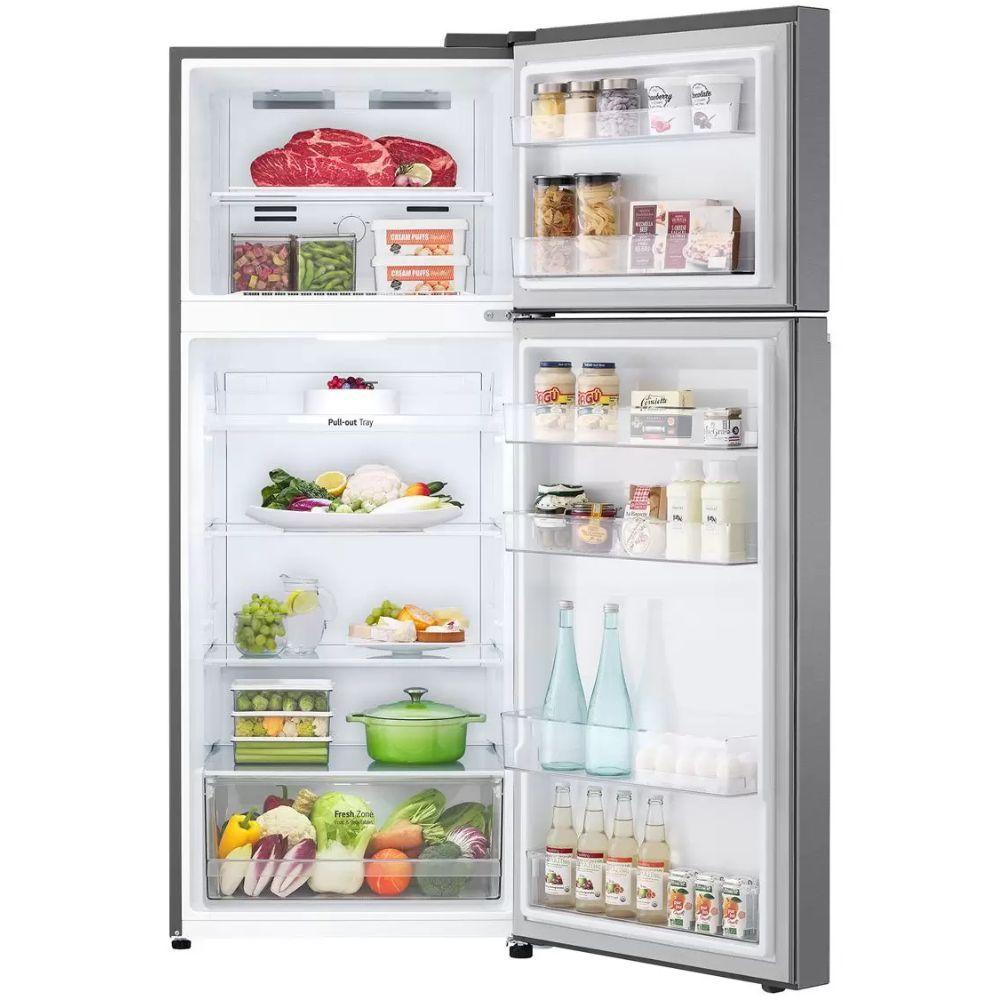 Miniatura Refrigerador LG GN-B392PLMB-GN-B392PLM2 395L Frost Free Inverter Duplex Inox 110V