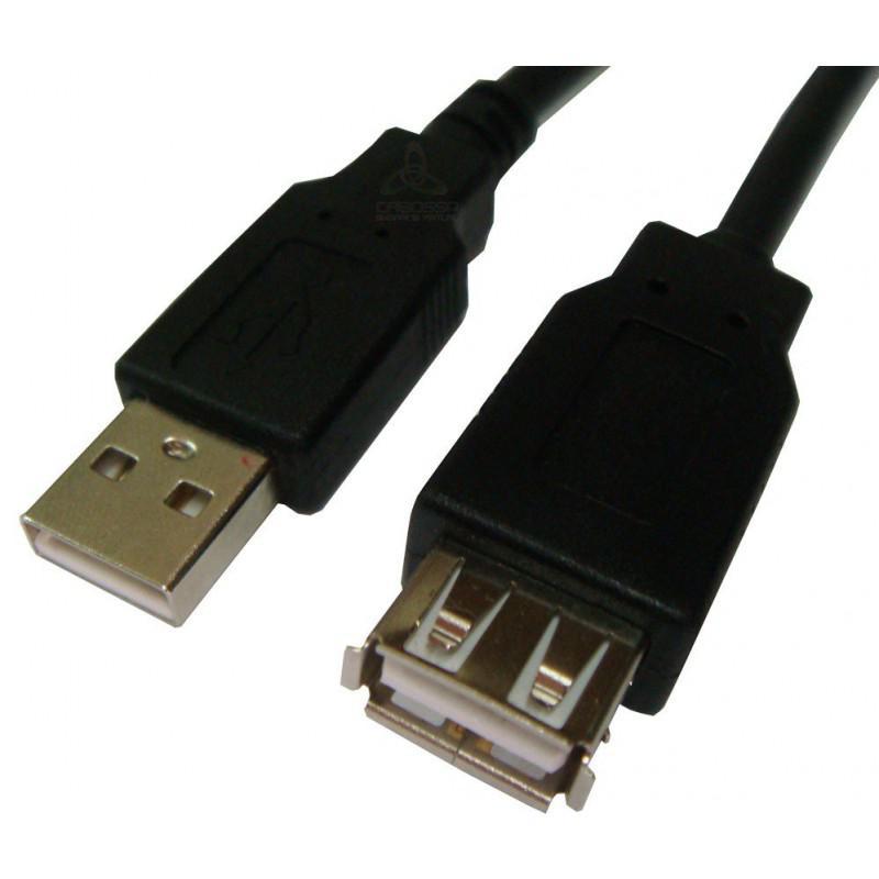 Miniatura Cabo Extensor Usb 3 Metros Macho X Fêmea Plus Cable