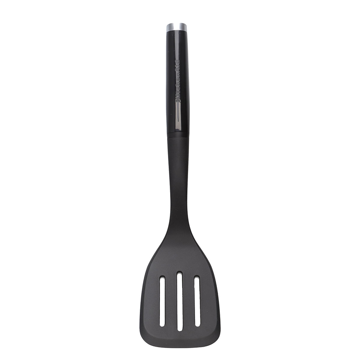 Espátula Perfurada de Nylon 35cm New Generation Preto - KitchenAid