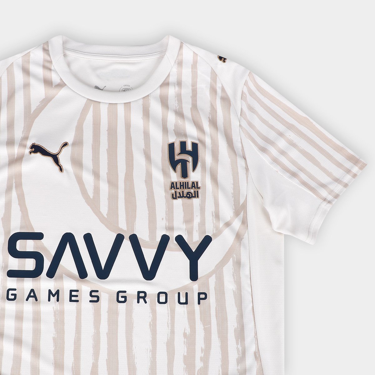 Camisa Al-Hilal Saudi Kidsuper 25/26 Torcedor Puma Masculina Off White - G