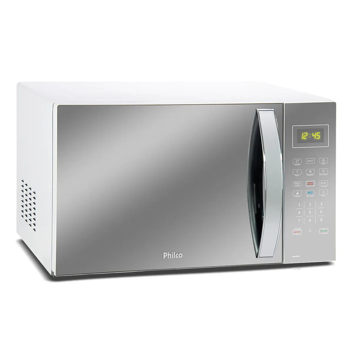 Micro-Ondas 34L Philco 1400W Espelhado Limpa Fácil - Pmo34Eb