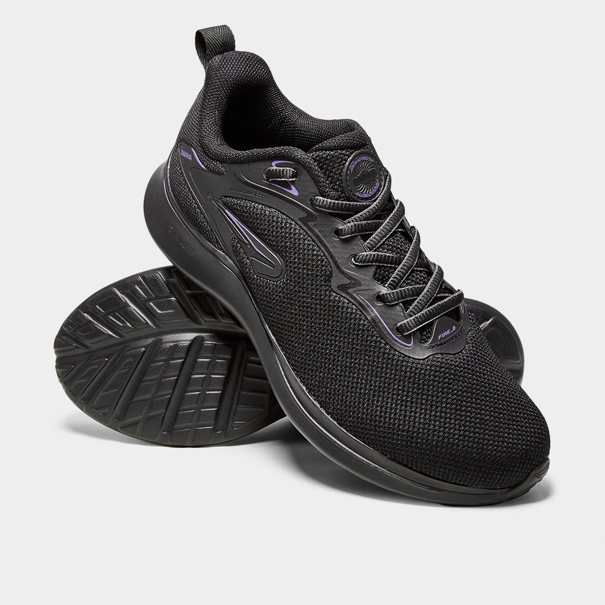 Miniatura Tenis Rainha Fire Preto - 35