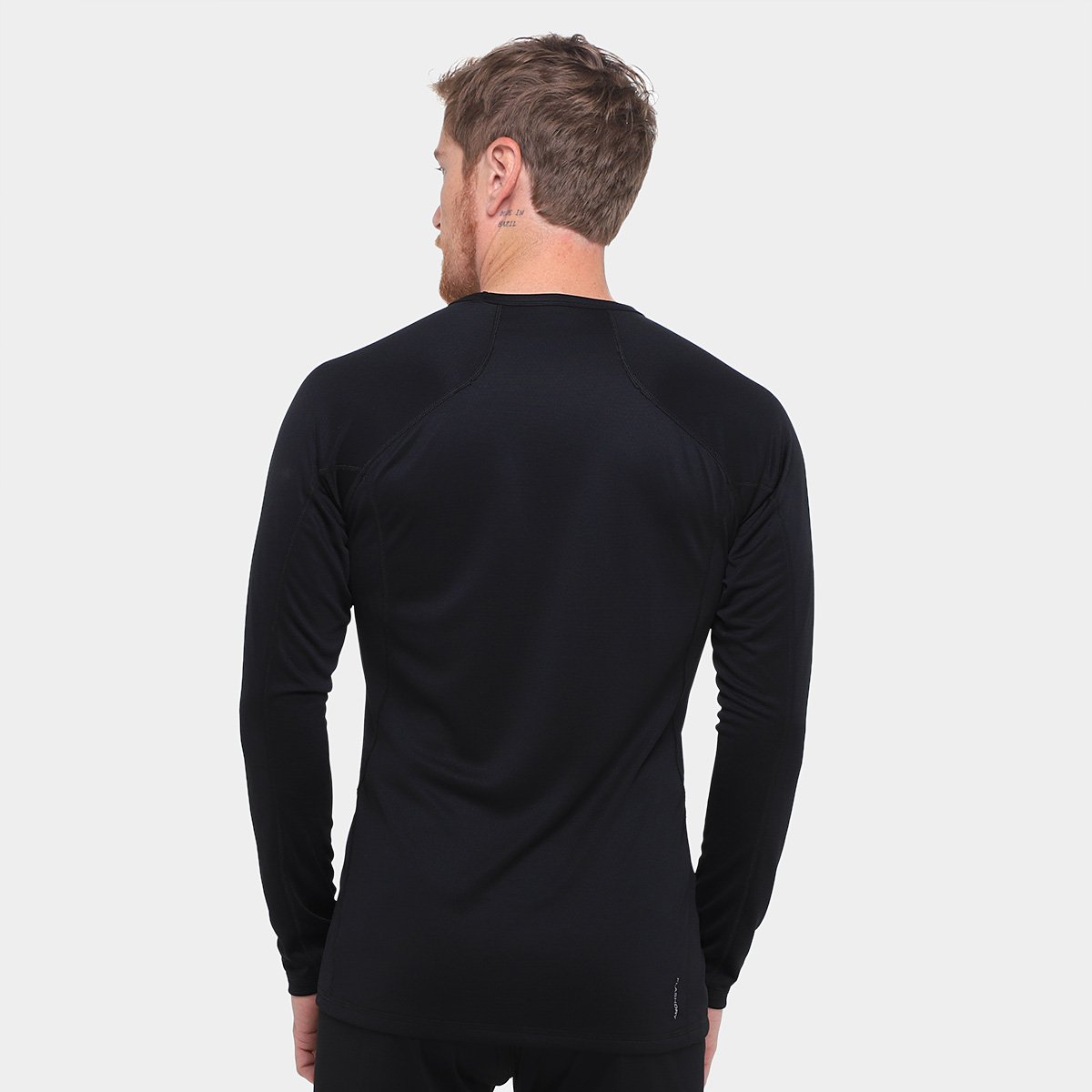 Miniatura Camiseta The North Face Manga Longa Masculina Preto - G