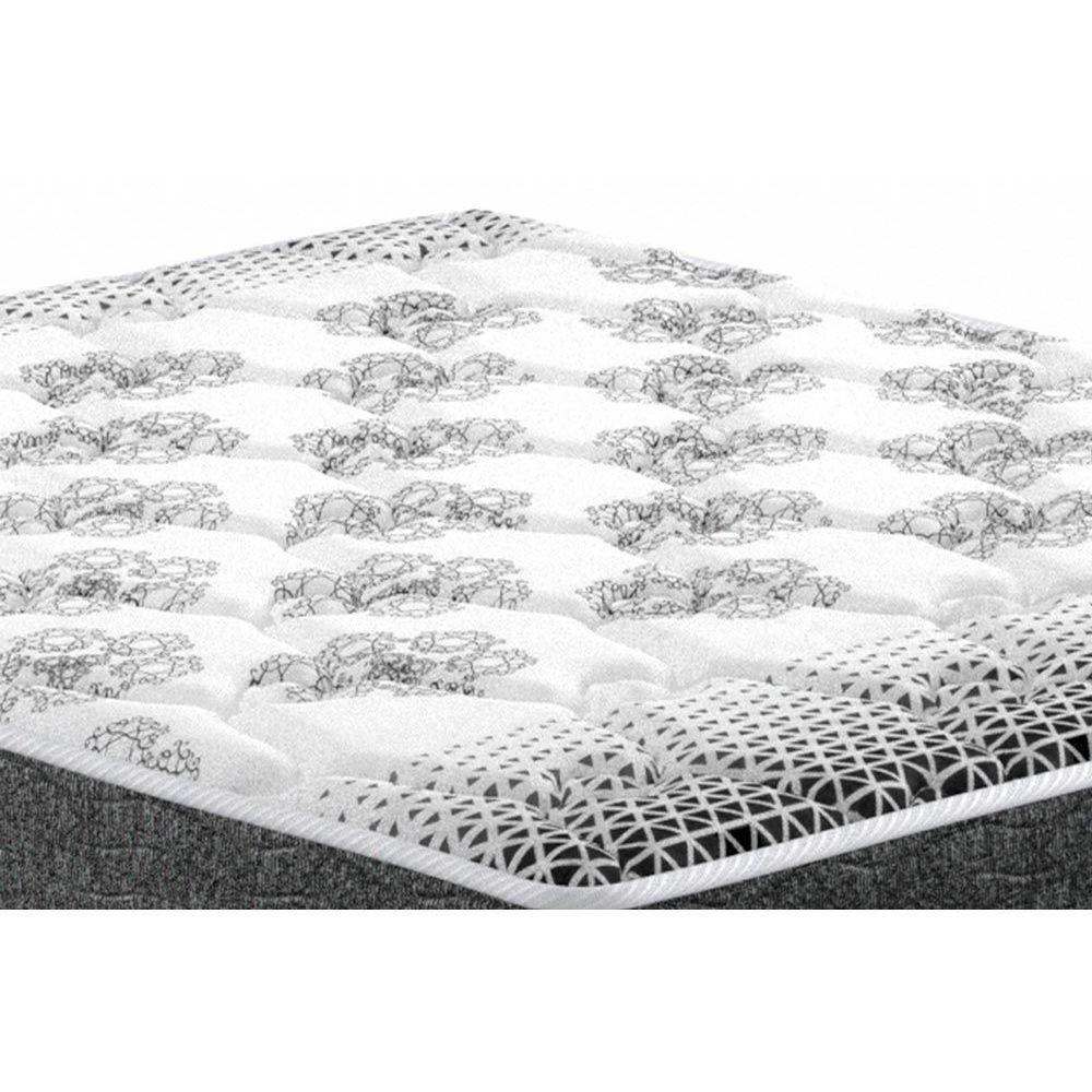 Miniatura Colchão Queen Espuma Guarda Costas Resistente Black (158x198x17) - Probel