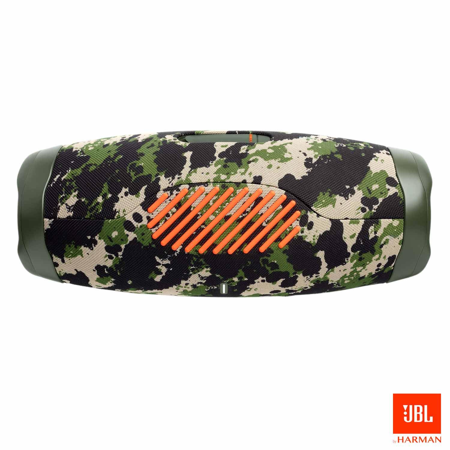 Miniatura Caixa De Som Bluetooth JBL Boombox 3 Camuflada Até 24h de Reprodução IP67 À Prova d´água 130W Bivolt