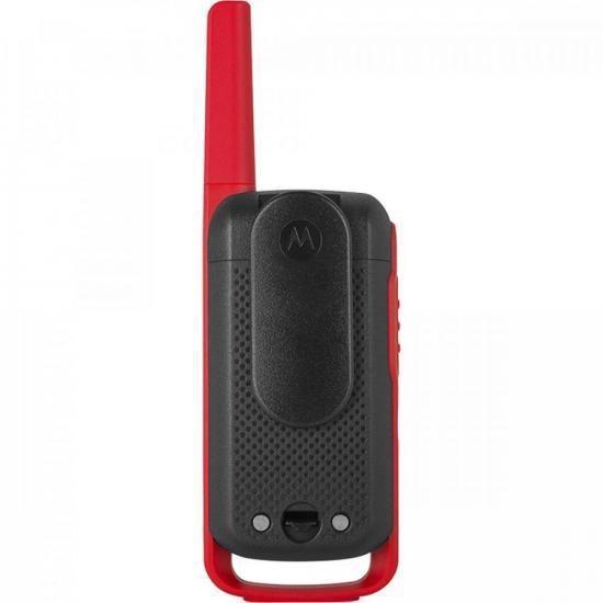 Rádio Comunicador Talkabout 32Km T210 (Par) Vermelho/Preto