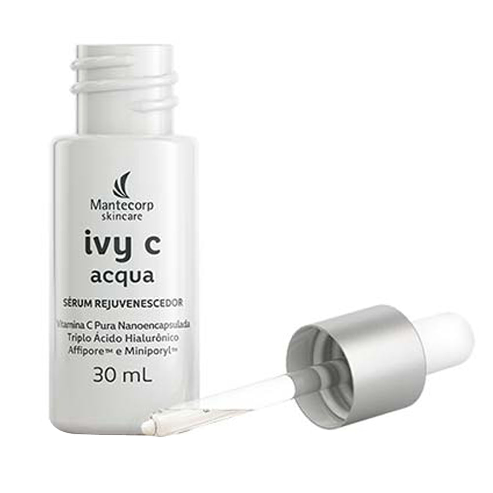 Miniatura Rejuvenescedor Facial Mantecorp Skincare - Ivy C Acqua 30ml