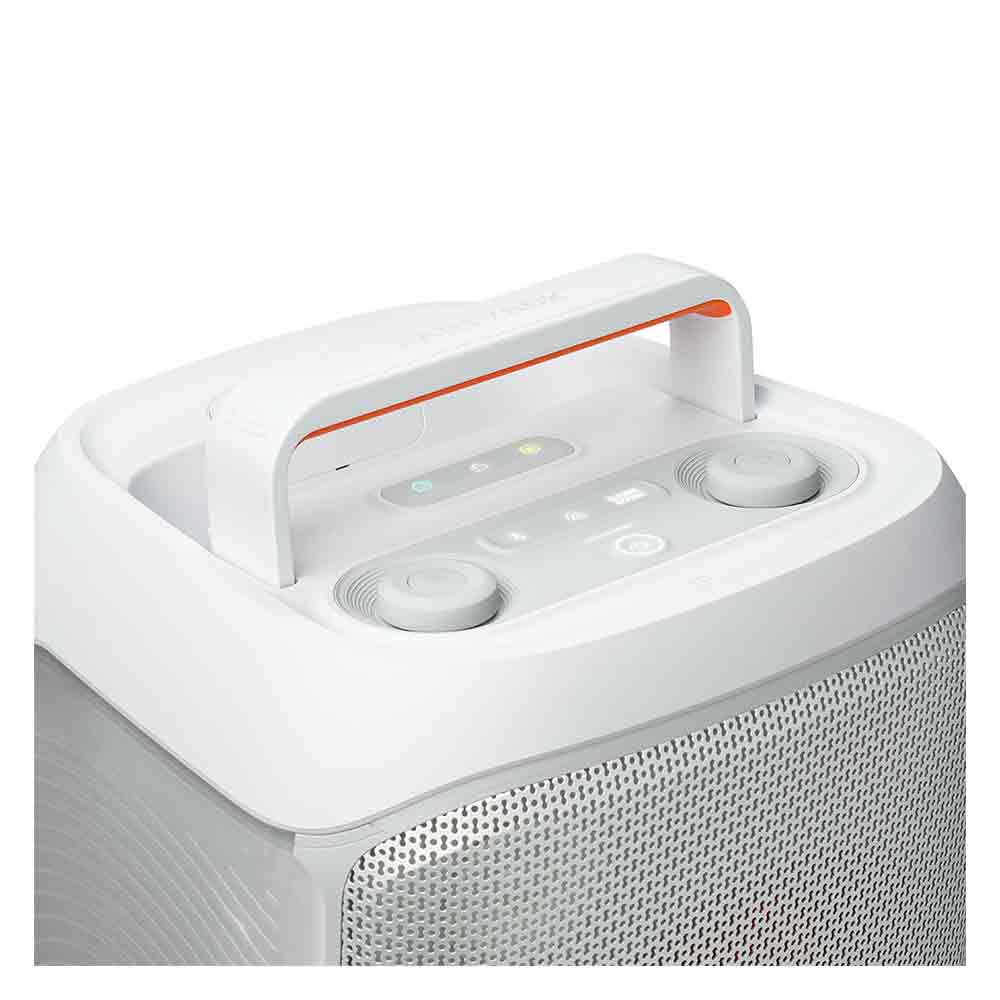 Miniatura Caixa Bluetooth JBL BATTERY 200 de Polímero íon-lítio de 34 Wh Branco e Laranja - JBLPBCLUB120SWBR Bivolt