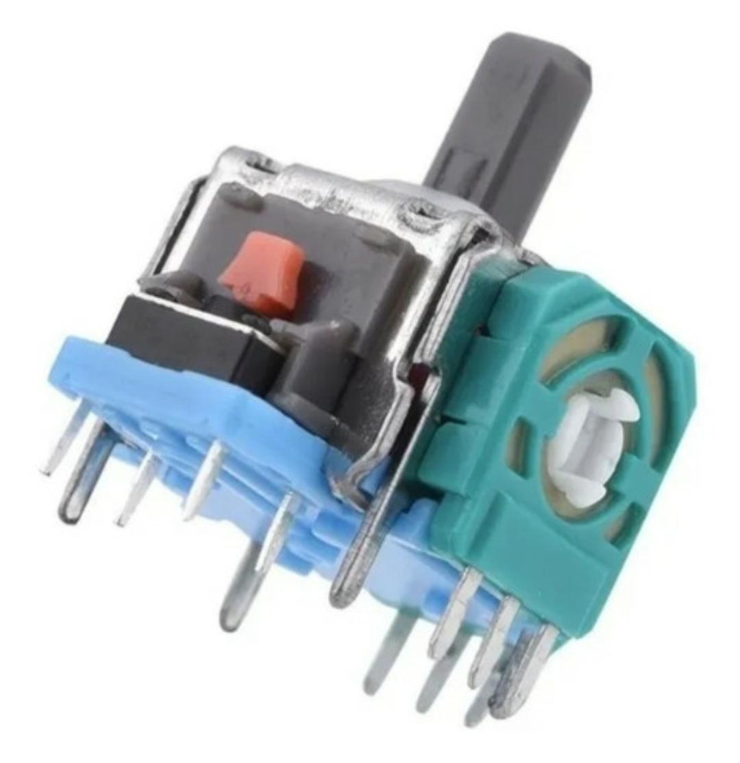 Miniatura Joystick 3D para Controle PS4 Substituição Analógica OEM