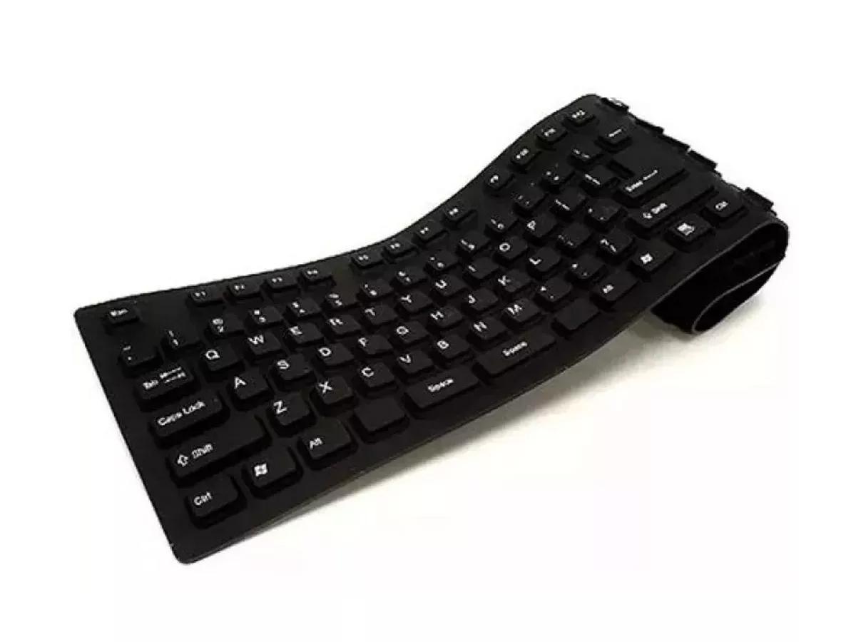 Miniatura Teclado Emborrachado Silicone Borracha Usb Xz-105 Homologação: 67131703257