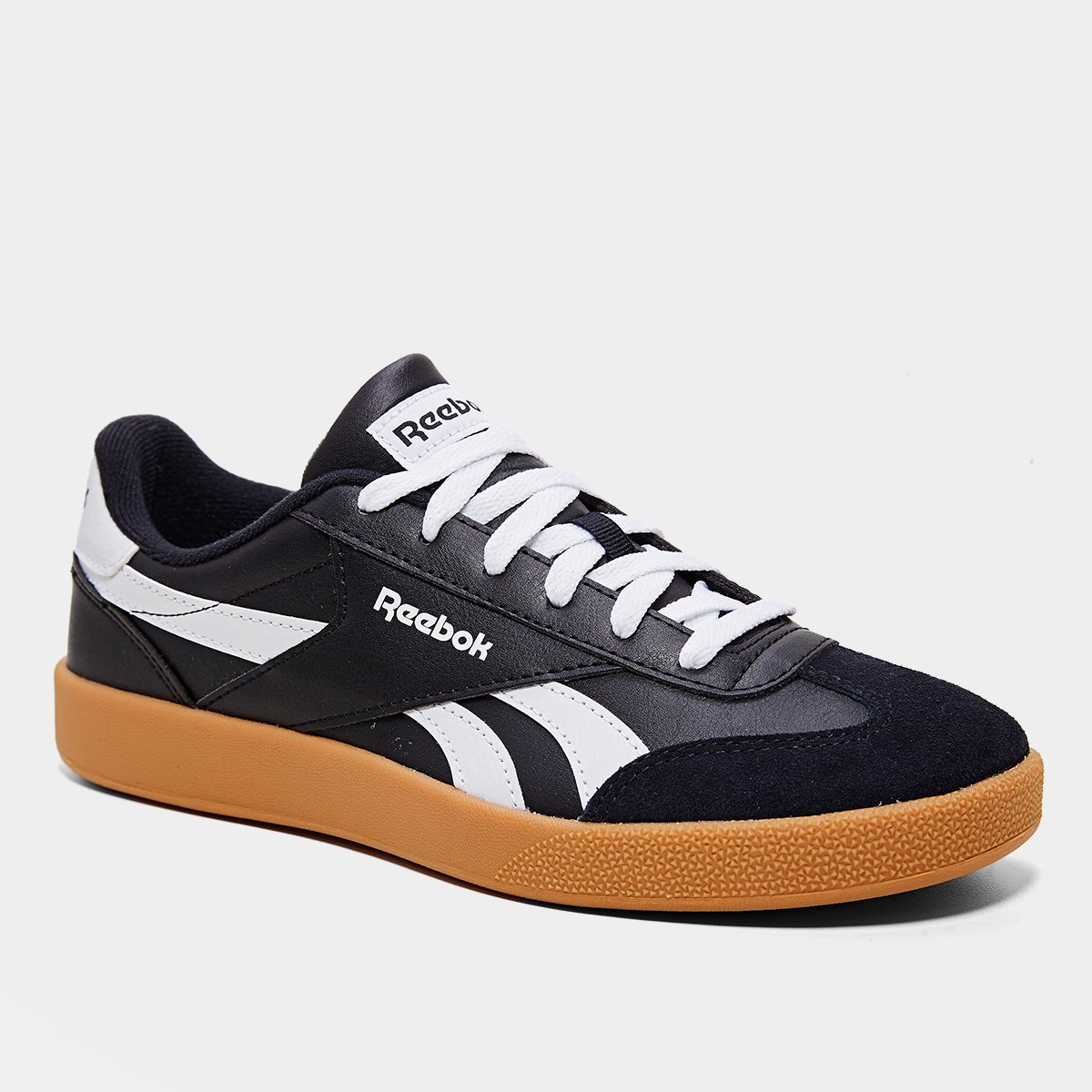 Miniatura Tênis Reebok Smash Edge S Masculino Preto+Branco - 36