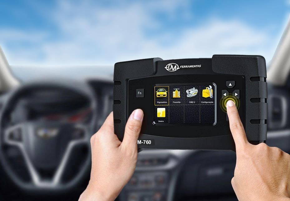 Miniatura Scanner Automotivo Profissional Dm-760 Ajuste Af