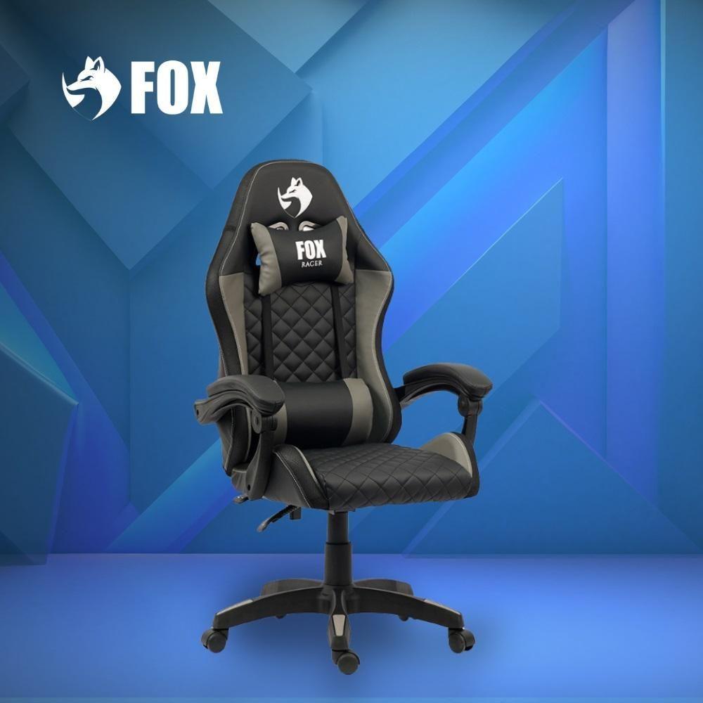 Miniatura Cadeira Gamer Fox Racer Vulpes Preta - WZ-318
