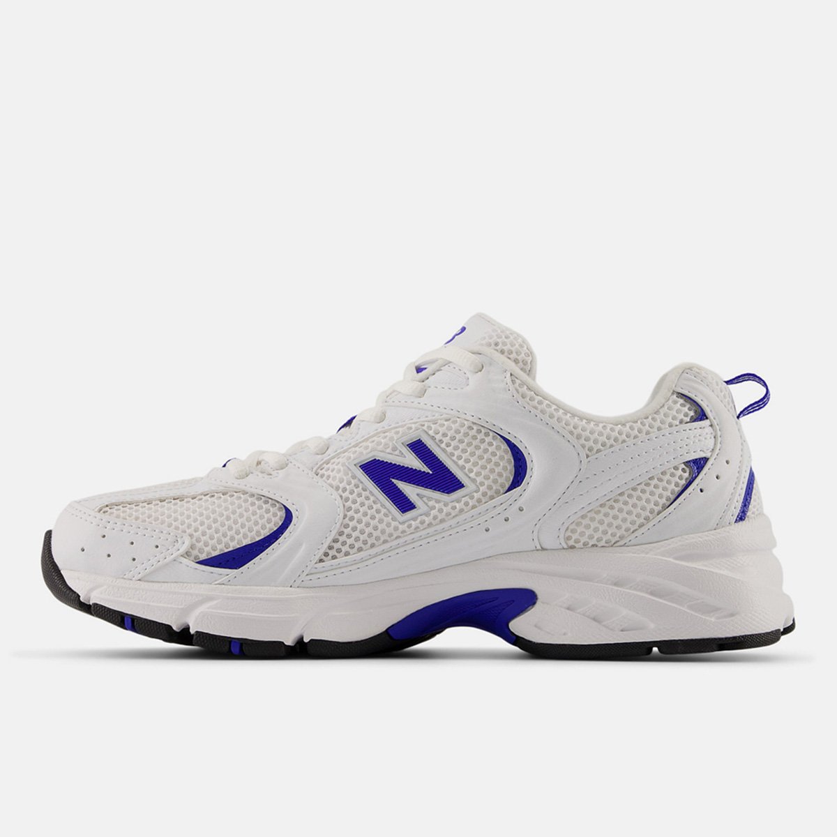 Miniatura Tênis New Balance 530 Branco+Azul - 34