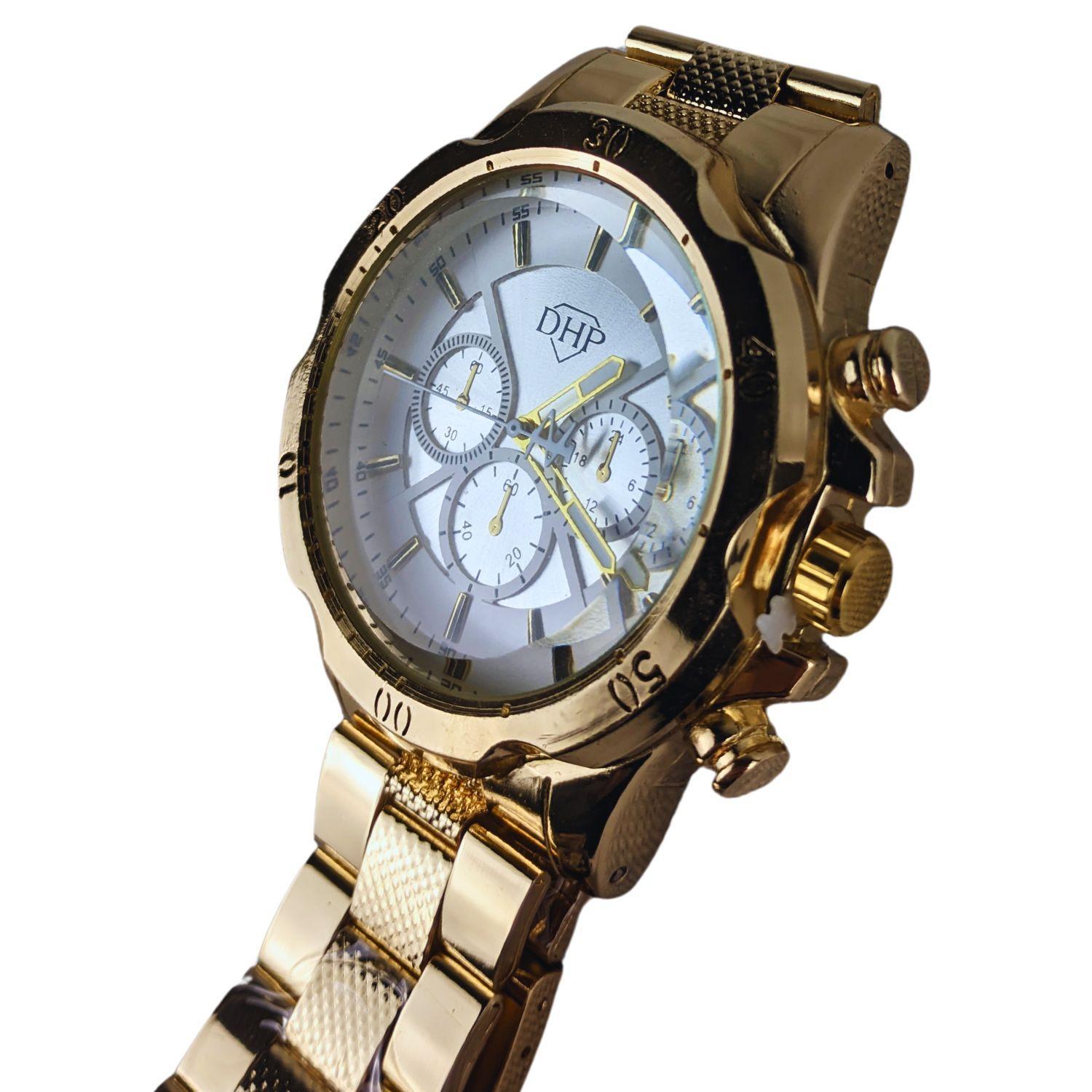 Miniatura Relogio Pulso Masculino Analogico Pulso Elegante Confortável