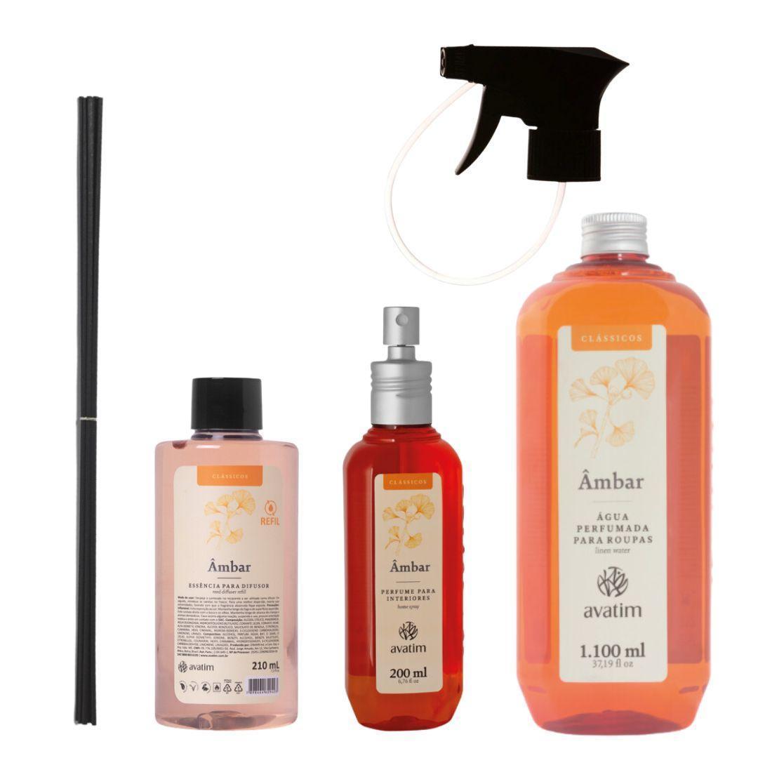 Miniatura Kit Ambiente Avatim Âmbar