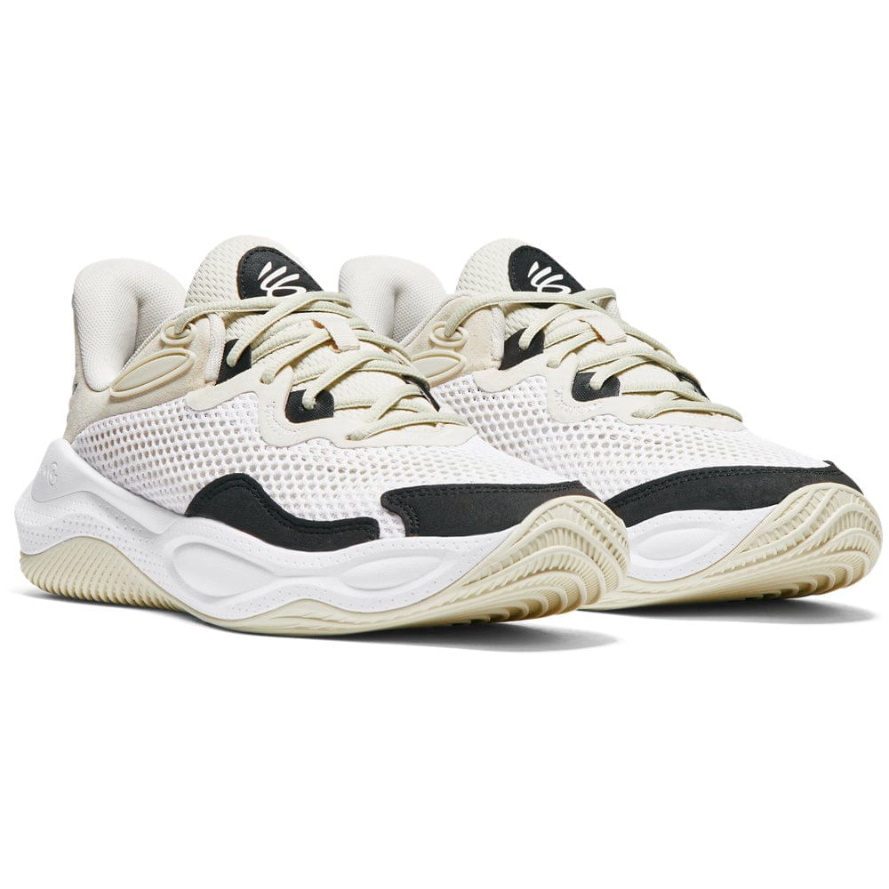 Miniatura Tênis de Basquete Under Armour Curry Splash 24 SDE Branco - 38