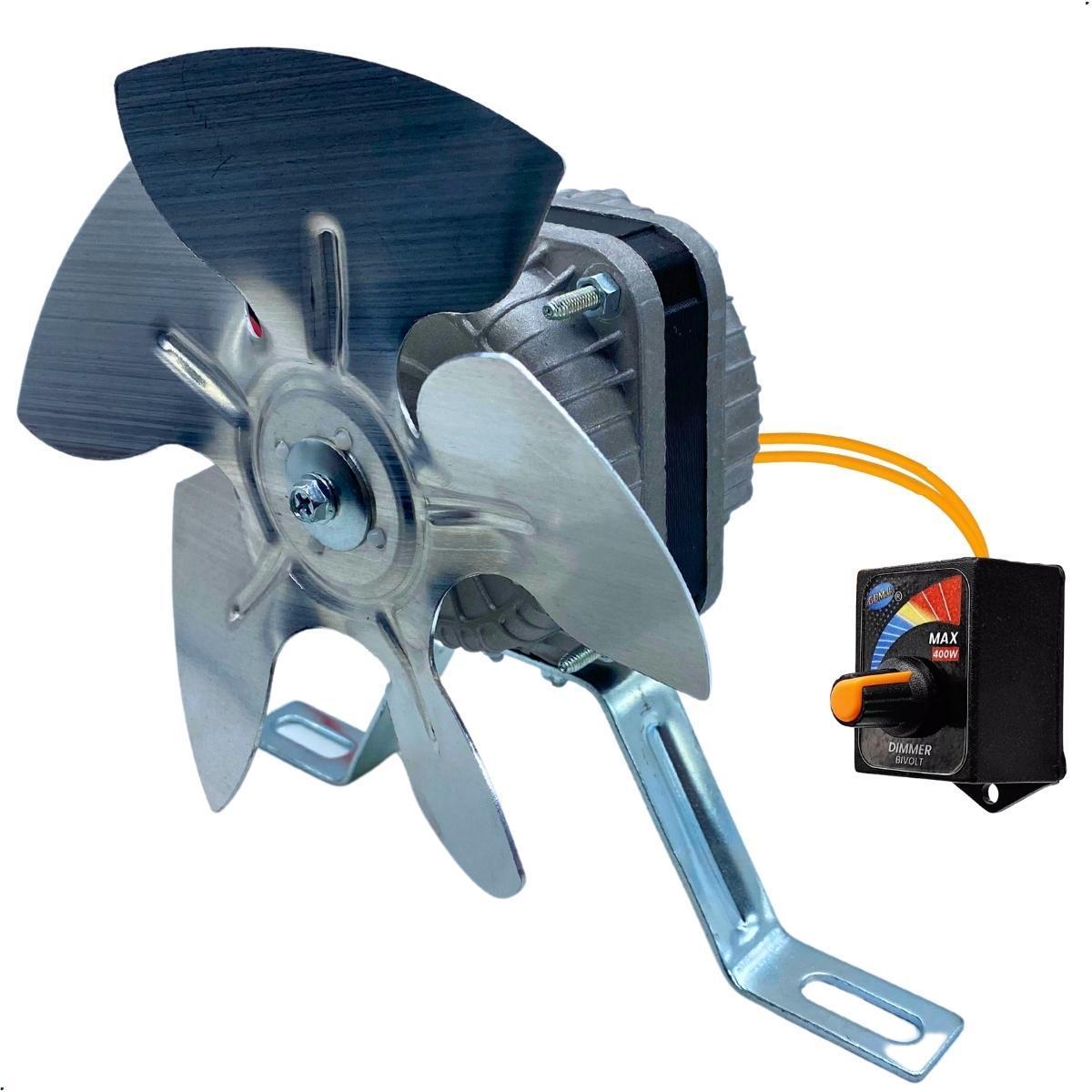 Miniatura Motor Micro Ventilador 1/40 Bivolt Freezer Refrigeração