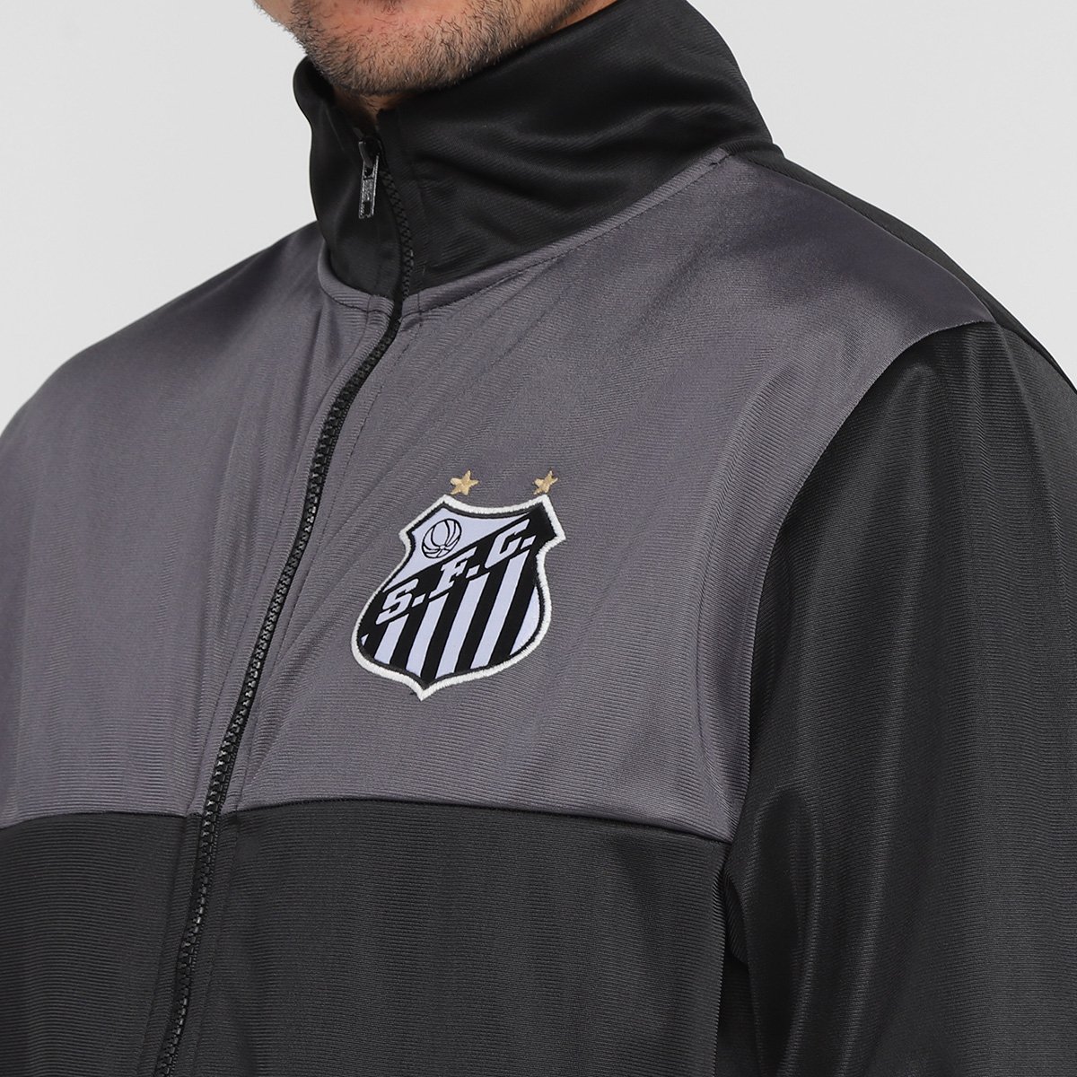 Miniatura Jaqueta Santos Braziline Masculina Preto - G