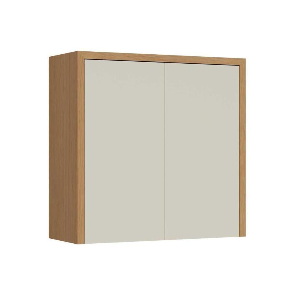 Miniatura Módulo Cozinha Condessa Armário Condessa Com 2 Portas 80cm Carvalho Cinza