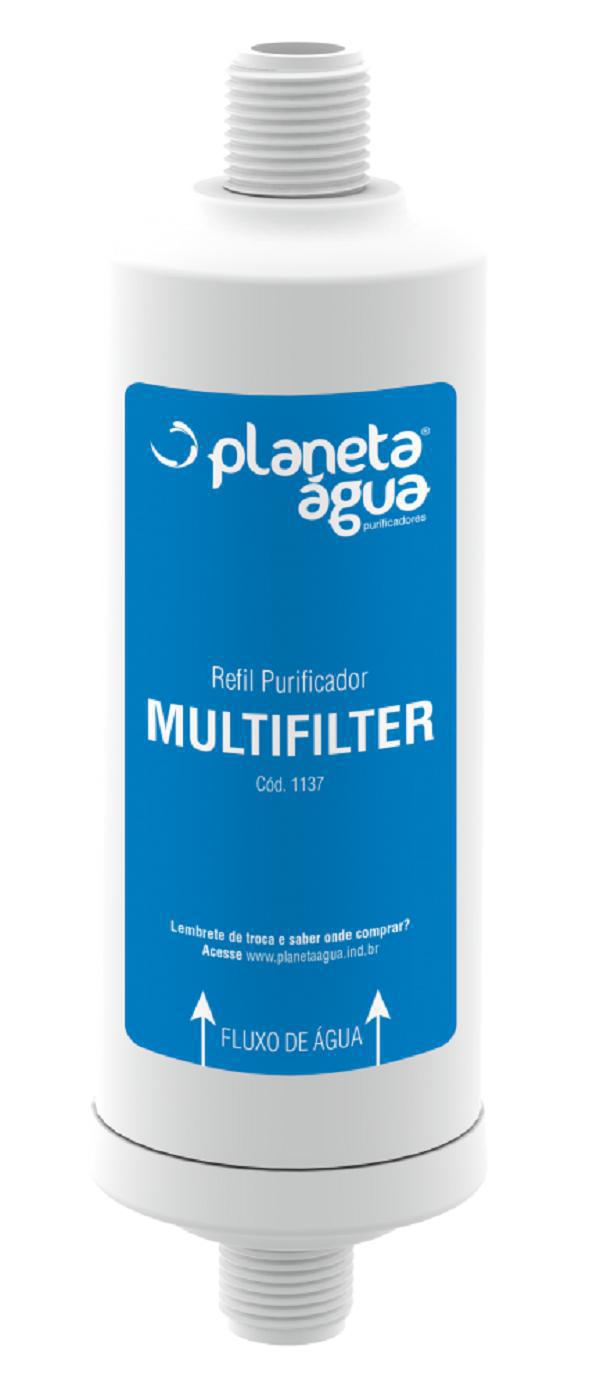 Miniatura Purificado Filtro Água Multifilter Rosca 1/2  Planeta Água