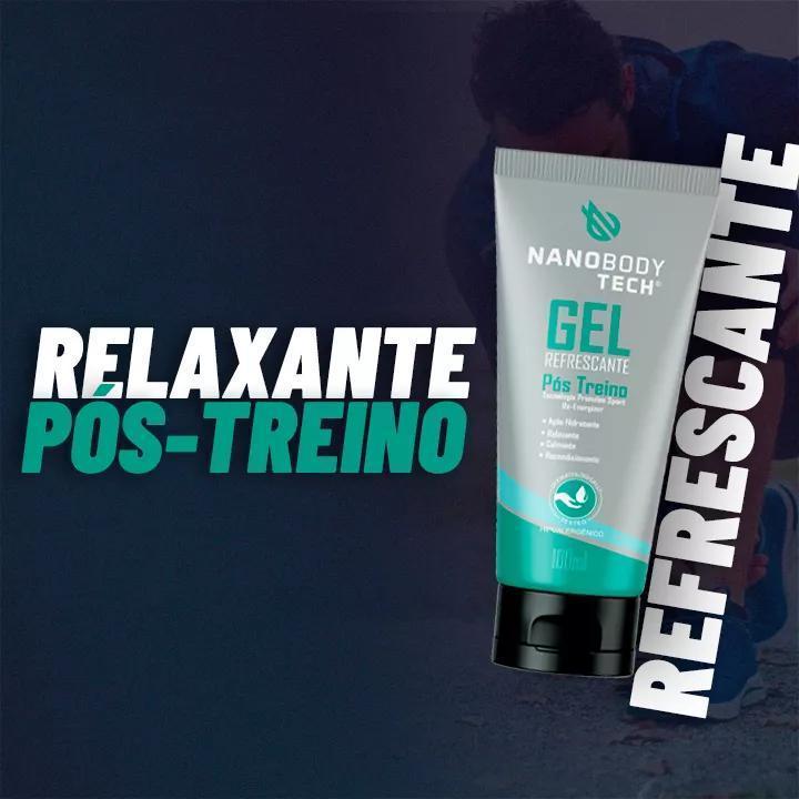 Miniatura Creme Gel Refrescante Pós Treino Nanobody Hidratante Relaxa