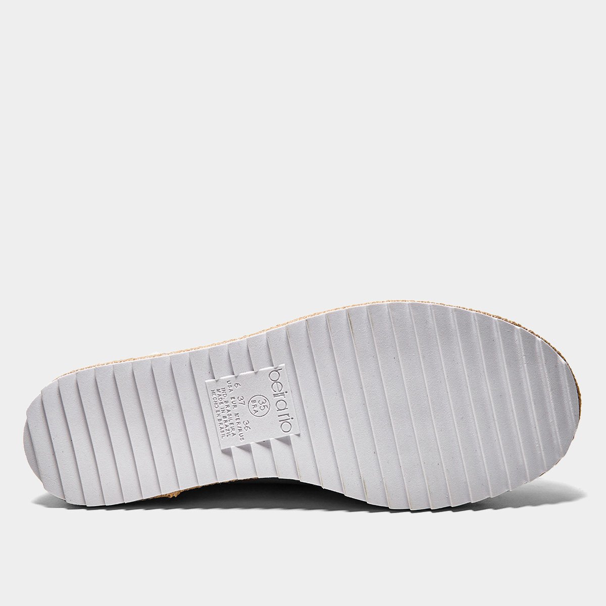 Miniatura Slip On Beira Rio Casual Feminino Marrom - 36