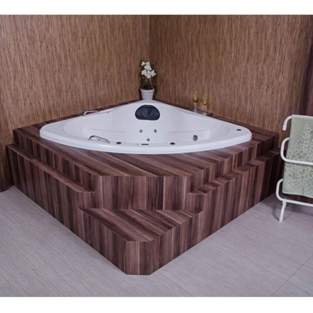 Miniatura Banheira Hidromassagem Astra Innovare Luxo 159cmx210cmx59cm - 04 Jatos Acrílico P3 Com Aquecedor 220V
