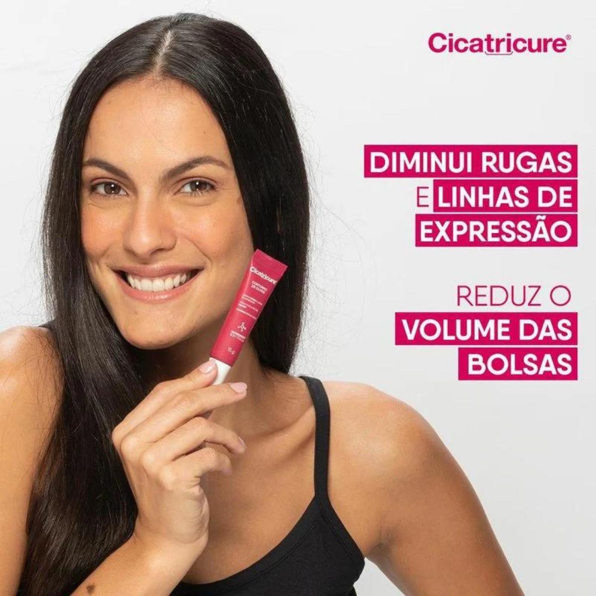 Kit Cicatricure Contorno Olhos Porcelana Antirrugas Antissin