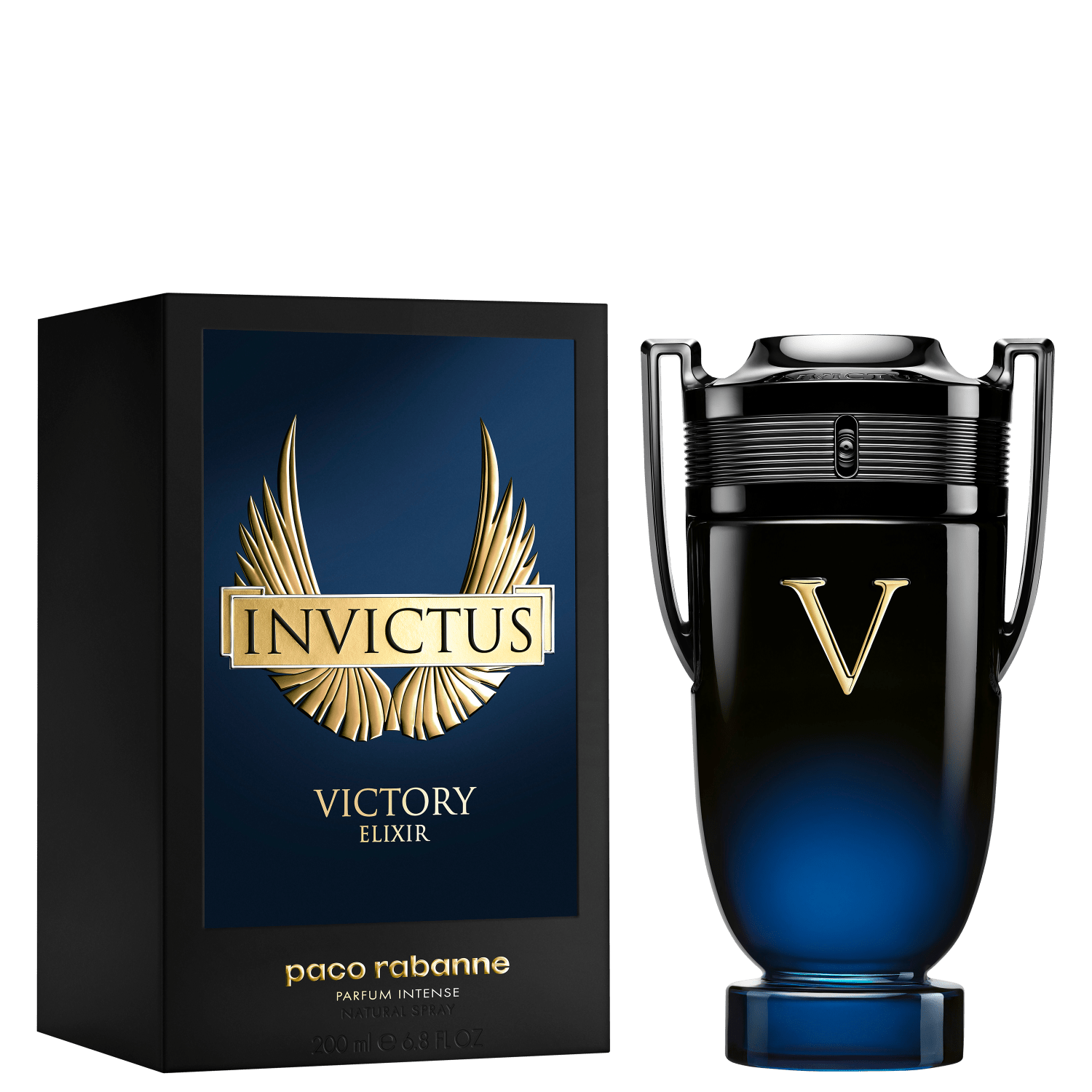 Invictus Victory Elixir Paco Rabanne Parfum Intense - Perfume Masculino 200ml