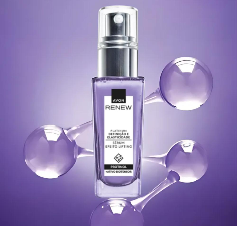 Miniatura Sérum Avon Renew Platinum Lift & Firmeza 30ml