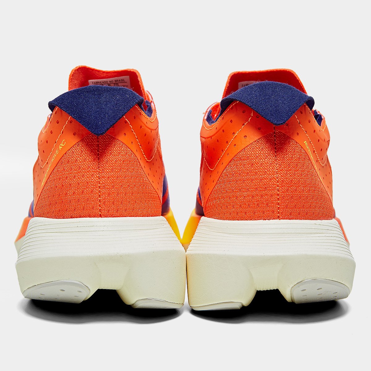 Miniatura Tênis Adidas Adizero Drive Rc Masculino Laranja+Azul - 38