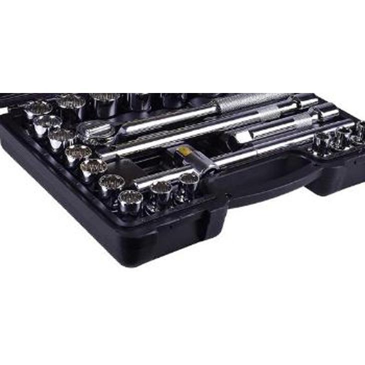 Miniatura Jogo de Soquetes Stanley STMT81242-840, Encaixe 1/2 ”, 22 peças