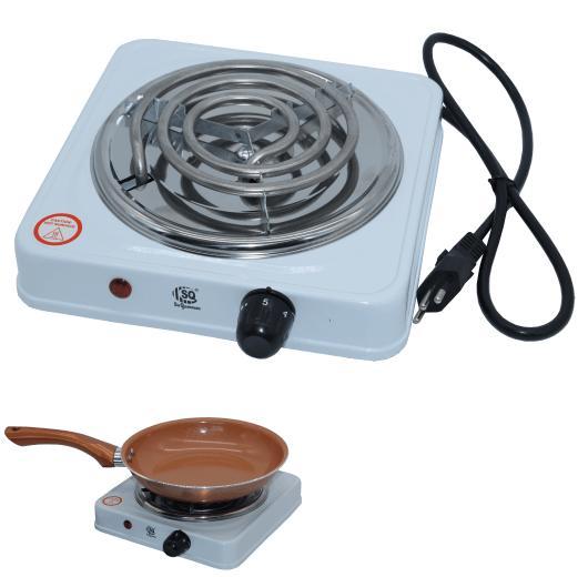 Fogao Fogareiro Eletrico Compacto Pesca Camping Viagem 110V