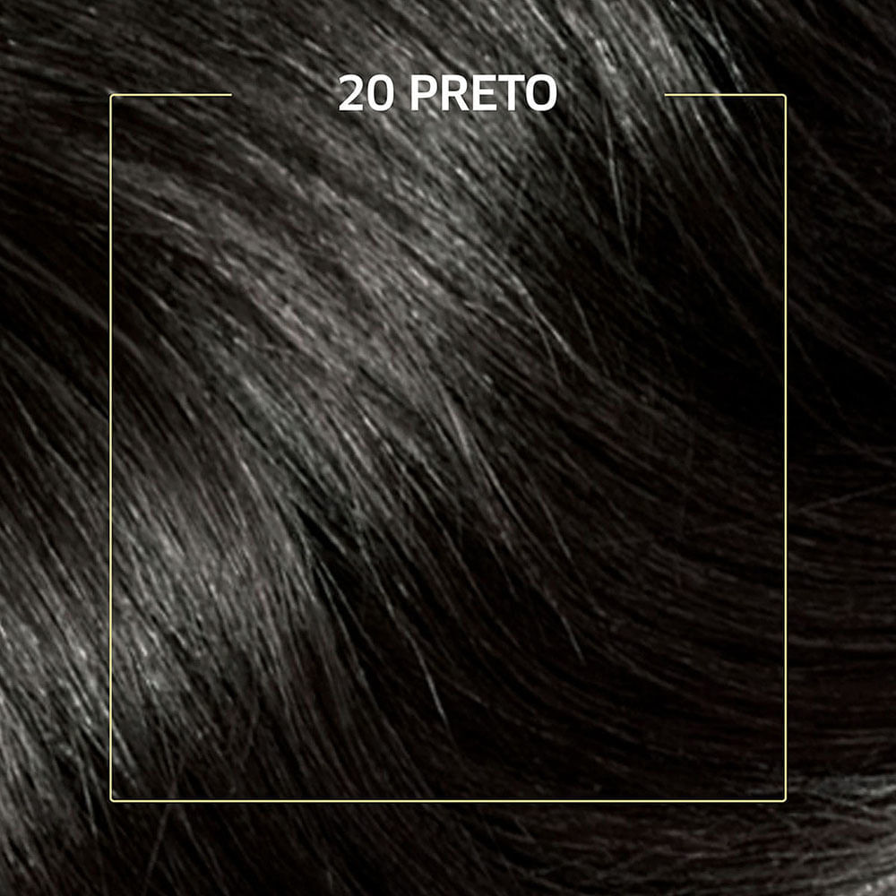 Miniatura Tinta de Cabelo Koleston Preto 20
