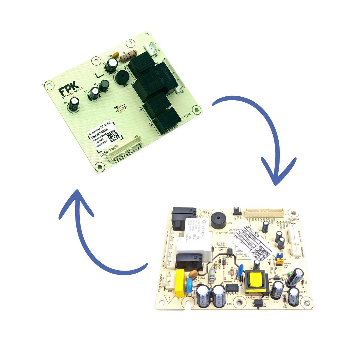 Miniatura Placa Potência Compatível Electrolux Df52 Dw52X A02021009