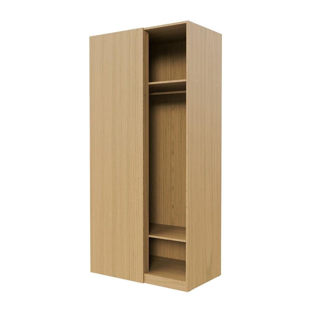 Miniatura Módulo de Canto Linear Closet sem Porta Jade Cabecasa Madeiramadeira Avelã