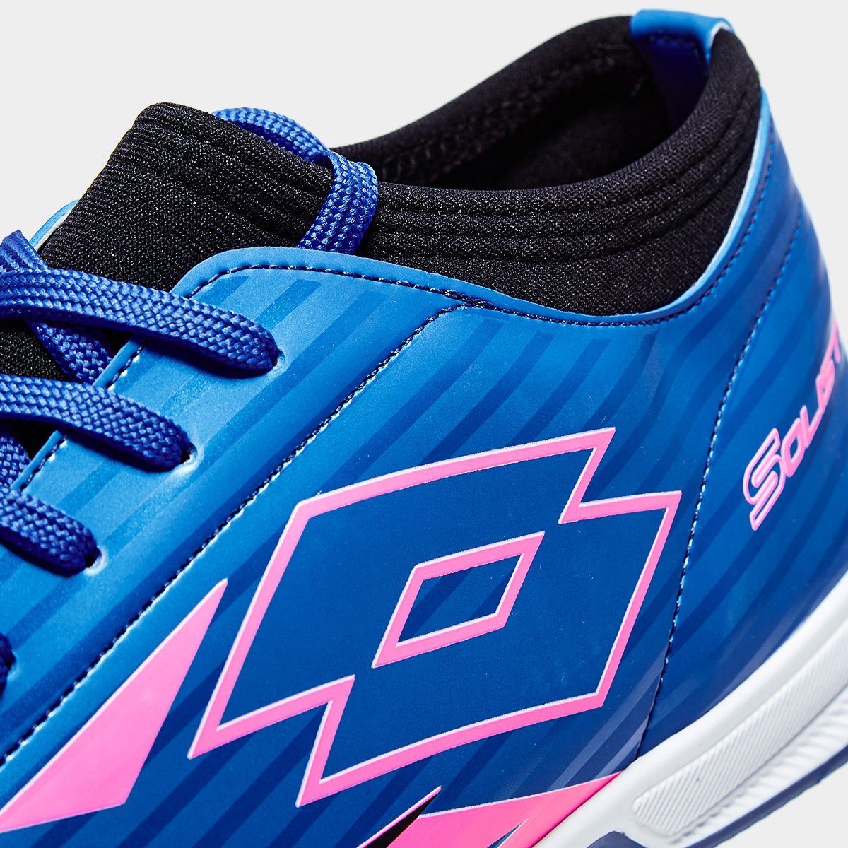 Chuteira Futsal Lotto Solista Unissex Rosa+Azul - 41