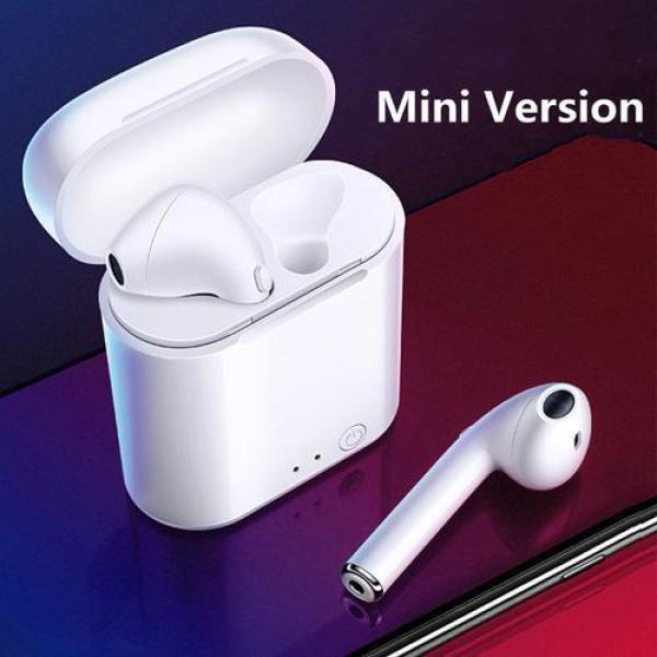 Miniatura Fone De Ouvido Bluetooth I7 Mini Recarregável Gamer